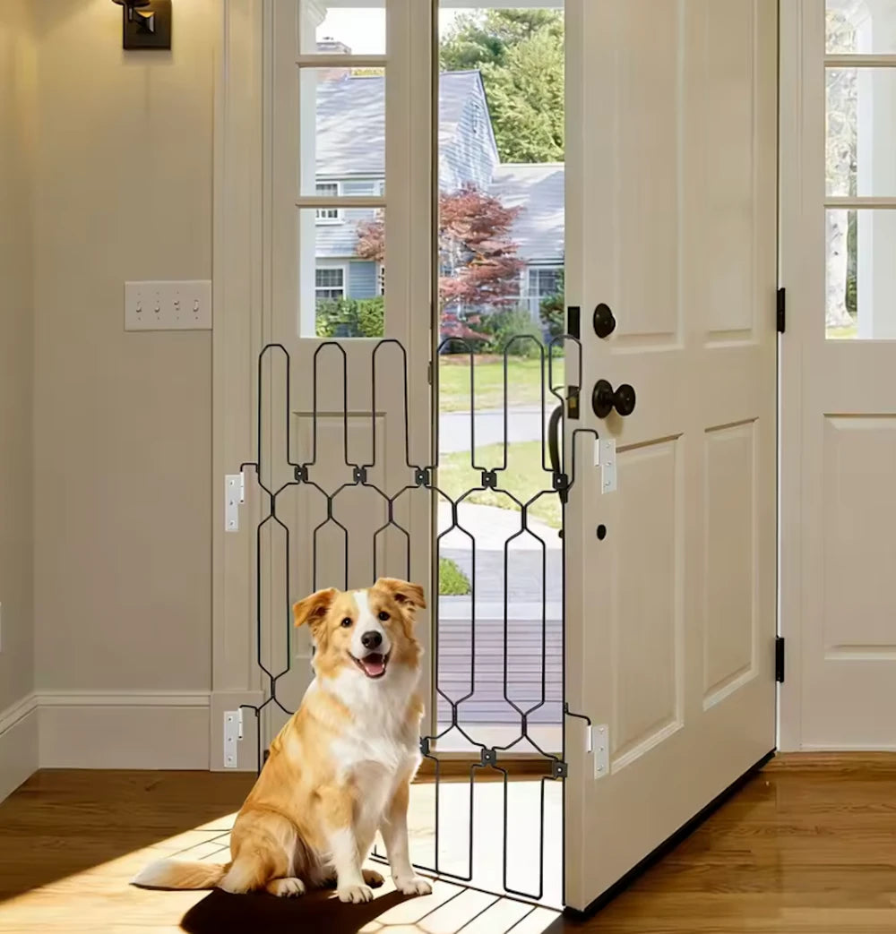 Brixy and Blanket Retractable Safe Gate