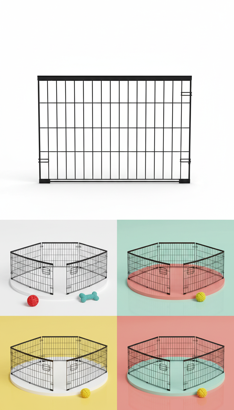 Indoor Safety Gate With Cheerful Branding